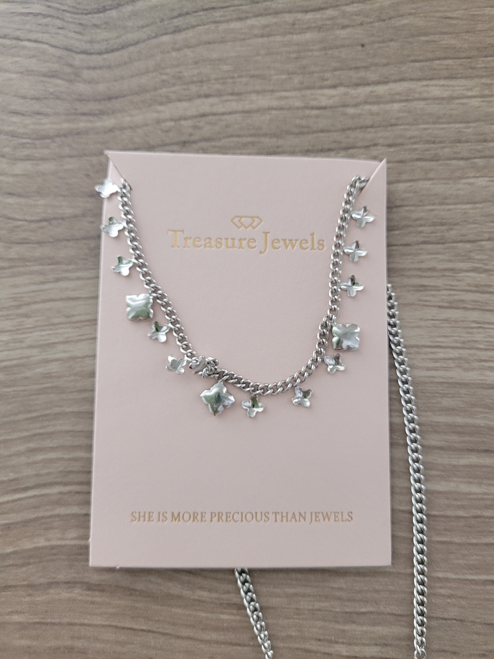 Kendra Scott Silver Charm Necklace